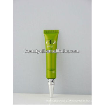 Cosmetic Packaging Plastic PE Colored Tube With Long Nozzle